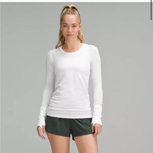 Lululemon Swiftly Tech Long-Sleeve Shirt 
Hip Length Size 4